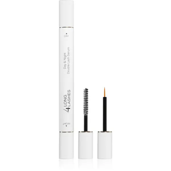 Long4Lashes Long4Lashes Day & Night Double Serum obnavljajući serum za rast trepavica duo 2x3 ml