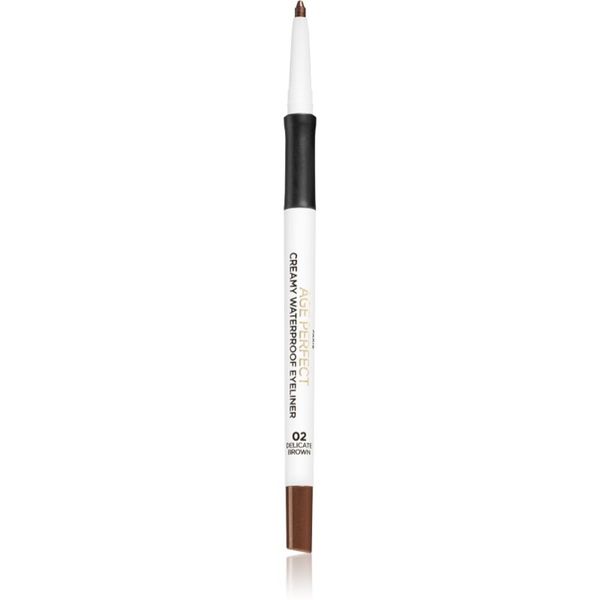 L’Oréal Paris L’Oréal Paris Age Perfect Creamy Waterproof Eyeliner vodootporni tuš za oči nijansa 02 - Brown 1 g