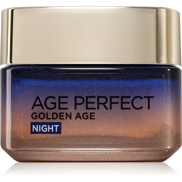 L’Oréal Paris L’Oréal Paris Age Perfect Golden Age noćna krema protiv bora za zrelu kožu lica 60+ 50 ml