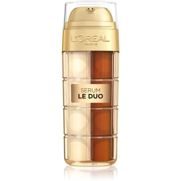 L’Oréal Paris L’Oréal Paris Age Perfect Le Duo Serum dvofazni pomlađujući serum za sjaj i zaglađivanje kože lica 30 ml