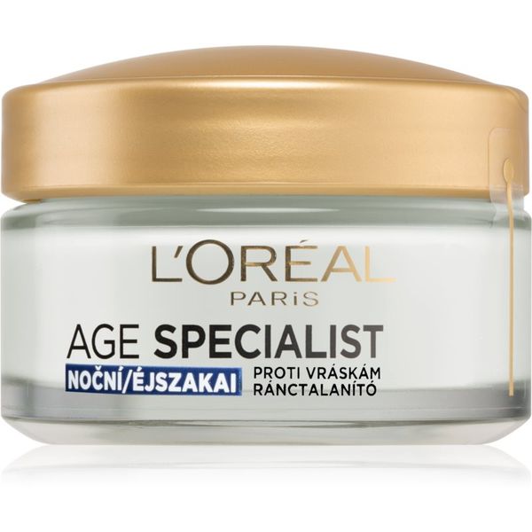 L’Oréal Paris L’Oréal Paris Age Specialist 55+ noćna obnavljajuća krema protiv bora 55+ 50 ml