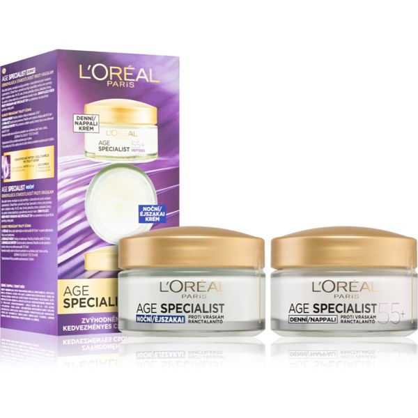 L’Oréal Paris L’Oréal Paris Age Specialist 55+ set za njegu lica (za zrelu kožu lica)