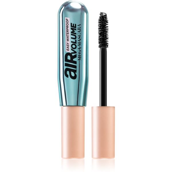 L’Oréal Paris L’Oréal Paris Air Volume Mega Mascara vodootporna maskara za produženje, uvijanje i volumen nijansa Black 7,9 ml