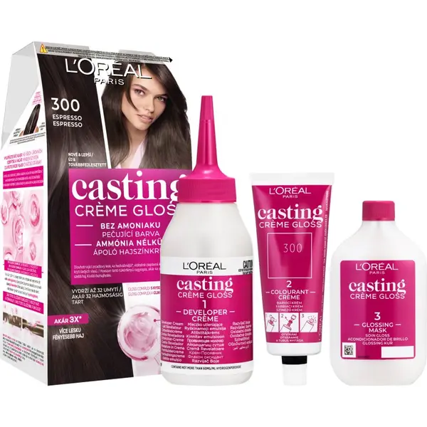 L’Oréal Paris L’Oréal Paris Casting Creme Gloss boja za kosu nijansa 300 Espresso 1 kom