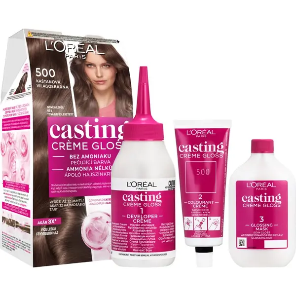 L’Oréal Paris L’Oréal Paris Casting Creme Gloss boja za kosu nijansa 500 Maroon 1 kom