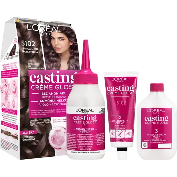 L’Oréal Paris L’Oréal Paris Casting Creme Gloss boja za kosu nijansa 5102 Iced Mocha 1 kom