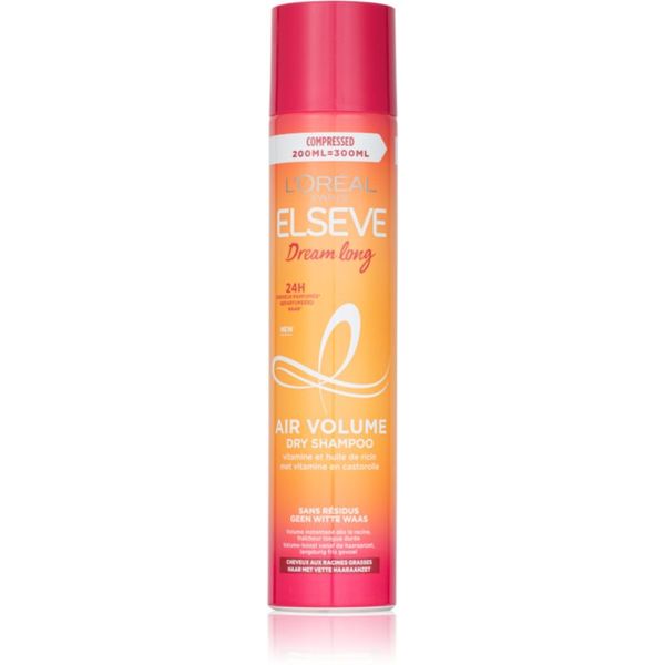 L’Oréal Paris L’Oréal Paris Elseve Dream Long suhi šampon za volumen kose koji neostavlja bijele tragove 200 ml