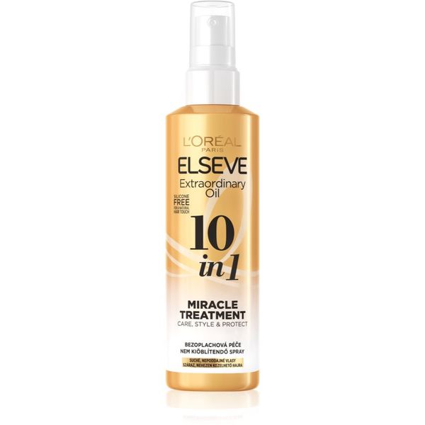 L’Oréal Paris L’Oréal Paris Elseve Extraordinary Oil njega bez ispiranja za suhu i neposlušnu kosu 150 ml