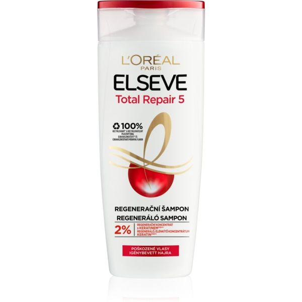 L’Oréal Paris L’Oréal Paris Elseve Total Repair 5 regenerirajući šampon s keratinom 400 ml