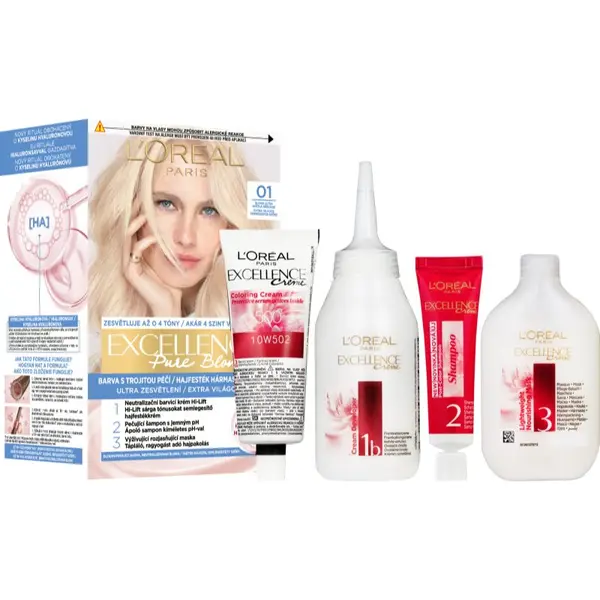 L’Oréal Paris L’Oréal Paris Excellence Creme boja za kosu nijansa 01 Lightest Natural Blonde 1 kom