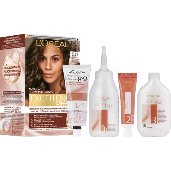L’Oréal Paris L’Oréal Paris Excellence Universal Nudes trajna boja za kosu nijansa 5U 1 kom