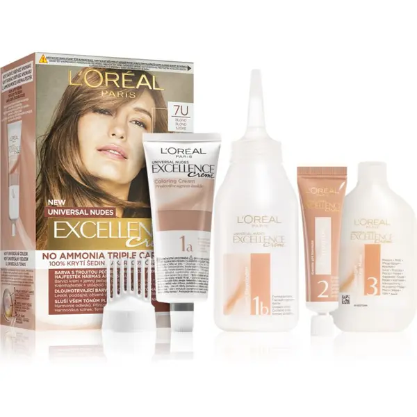 L’Oréal Paris L’Oréal Paris Excellence Universal Nudes trajna boja za kosu nijansa 7U 1 kom