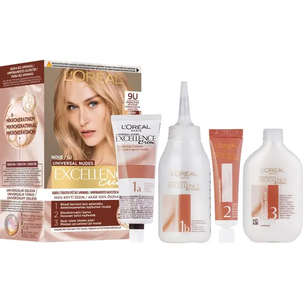 L’Oréal Paris L’Oréal Paris Excellence Universal Nudes trajna boja za kosu nijansa 9U 1 kom