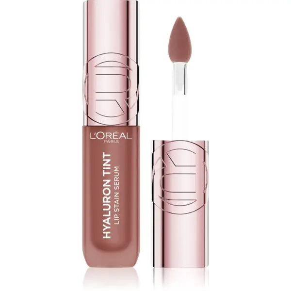L’Oréal Paris L’Oréal Paris Hyaluron Tint Lip Stain Serum tekući ruž za usne s hidratantnim učinkom nijansa 485 Nude Espresso 5 ml