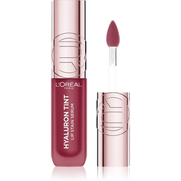 L’Oréal Paris L’Oréal Paris Hyaluron Tint Lip Stain Serum tekući ruž za usne s hidratantnim učinkom nijansa 490 Berry Jolie 5 ml