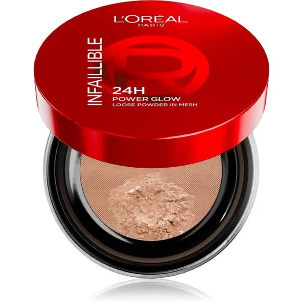 L’Oréal Paris L’Oréal Paris Infaillible 24H Power Glow posvjetljujući puder u prahu nijansa Medium 10 g
