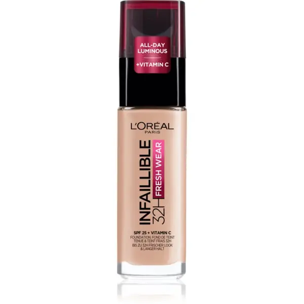 L’Oréal Paris L’Oréal Paris Infaillible 32H Fresh Wear dugotrajni tekući puder nijansa 130 COOL ROSE 30 ml