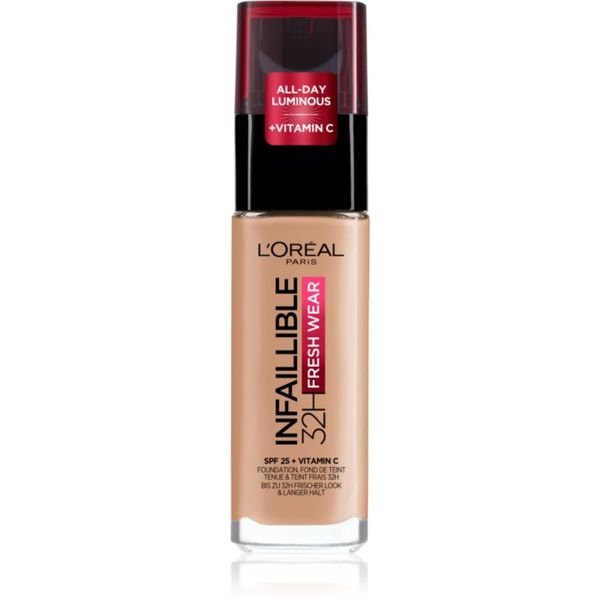 L’Oréal Paris L’Oréal Paris Infaillible 32H Fresh Wear dugotrajni tekući puder nijansa 220 Sable Sand 30 ml