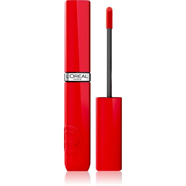 L’Oréal Paris L’Oréal Paris Infaillible Laque Resistance dugotrajni tekući ruž za usne daje hidrataciju i sjaj nijansa 410 Rouge Poppy 4.3 ml