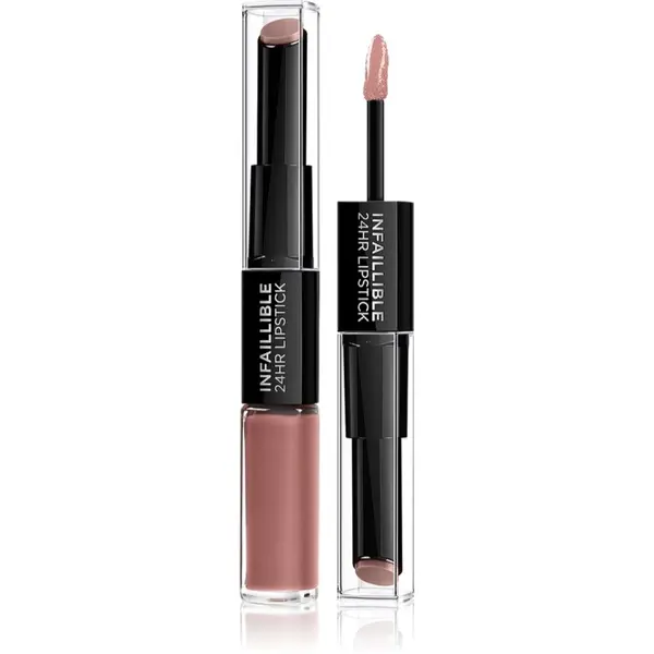 L’Oréal Paris L’Oréal Paris Infallible 24H dugotrajni ruž i sjajilo za usne 2 u 1 nijansa 101 Everlasting Parisian 5,7 g