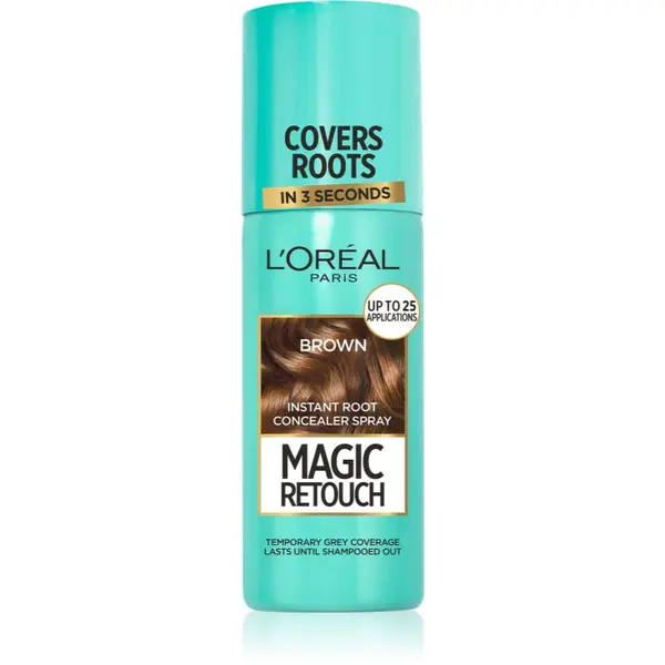 L’Oréal Paris L’Oréal Paris Magic Retouch instant sprej za prekrivanje izrasta nijansa Brown 75 ml