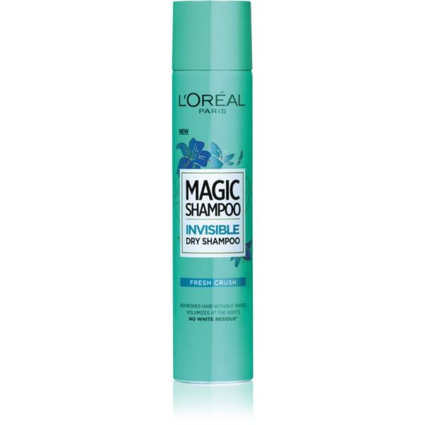 L’Oréal Paris L’Oréal Paris Magic Shampoo Fresh Crush suhi šampon za volumen kose koji neostavlja bijele tragove 200 ml