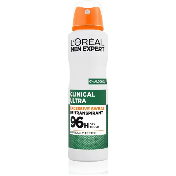 L’Oréal Paris L’Oréal Paris Men Expert Clinical Ultra antiperspirant u spreju za muškarce 150 ml