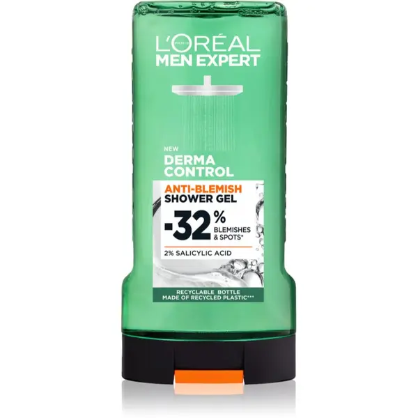 L’Oréal Paris L’Oréal Paris Men Expert Derma Control gel za tuširanje za osjetljivu i problematičnu kožu 300 ml