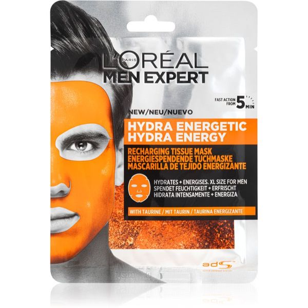 L’Oréal Paris L’Oréal Paris Men Expert Hydra Energetic hidratantna sheet maska za muškarce 30 g