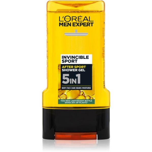 L’Oréal Paris L’Oréal Paris Men Expert Invincible Sport gel za tuširanje 5 u 1 300 ml