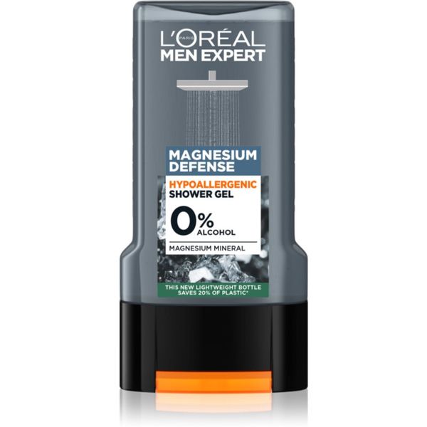 L’Oréal Paris L’Oréal Paris Men Expert Magnesium Defence hipoalergeni gel za tuširanje za muškarce 300 ml