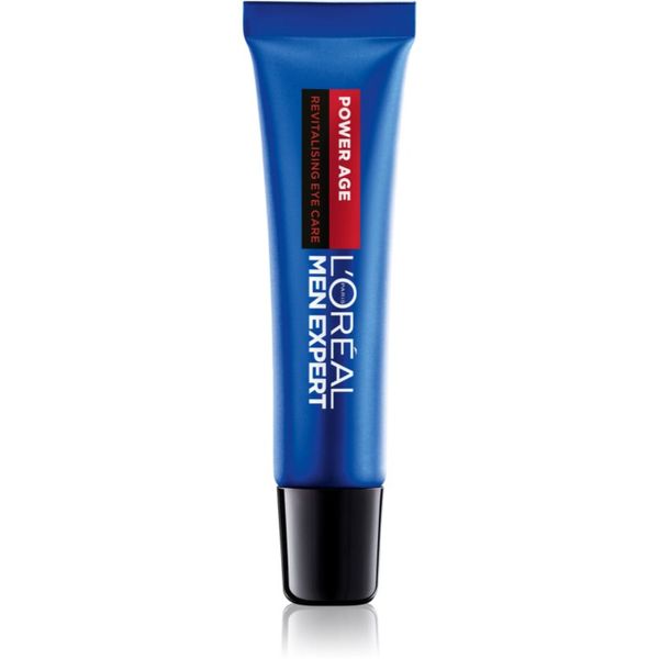 L’Oréal Paris L’Oréal Paris Men Expert Power Age revitalizirajuća i posvjetljujuća krema za okoloočno područje za muškarce 15 ml