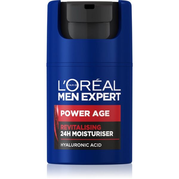 L’Oréal Paris L’Oréal Paris Men Expert Power Age revitalizirajuća krema s hijaluronskom kiselinom za muškarce 50 ml