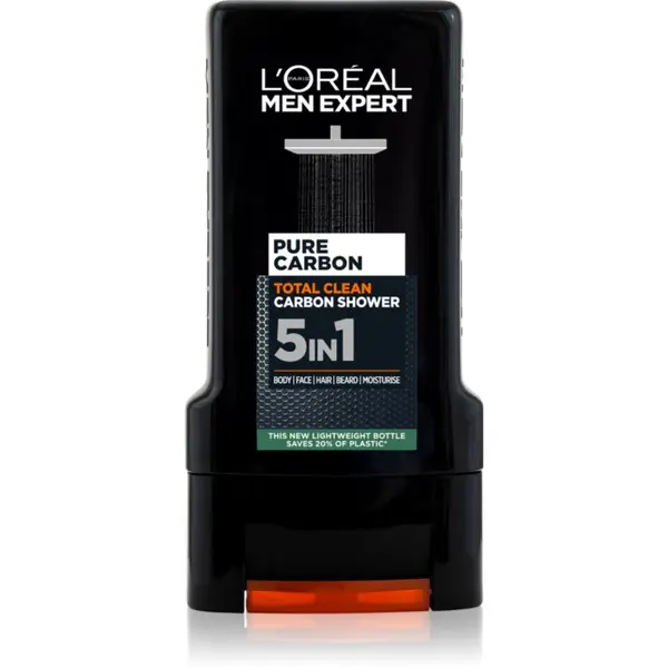 L’Oréal Paris L’Oréal Paris Men Expert Pure Carbon gel za tuširanje 5 u 1 300 ml