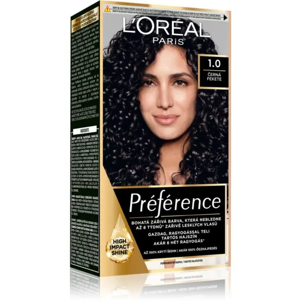 L’Oréal Paris L’Oréal Paris Préférence boja za kosu nijansa 1 Black 1 kom