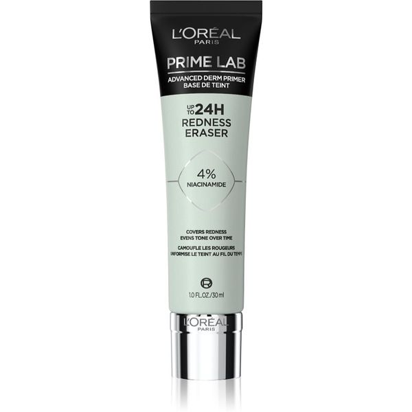 L’Oréal Paris L’Oréal Paris Prime Lab 24H Redness Eraser primer protiv crvenila lica 30 ml