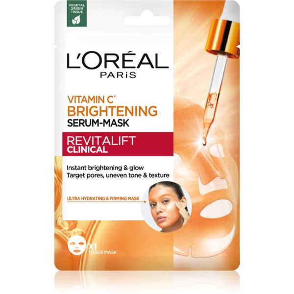 L’Oréal Paris L’Oréal Paris Revitalift Clinical posvjetljujuća maska za lice s vitaminom C 26 g