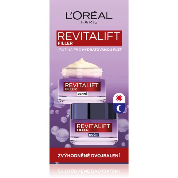 L’Oréal Paris L’Oréal Paris Revitalift Filler dnevna i noćna krema protiv starenja 2 kom