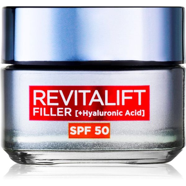 L’Oréal Paris L’Oréal Paris Revitalift Filler dnevna krema protiv starenja kože lica SPF 50 50 ml