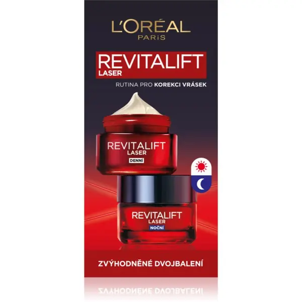 L’Oréal Paris L’Oréal Paris Revitalift Laser dnevna i noćna krema protiv starenja lica 2 kom