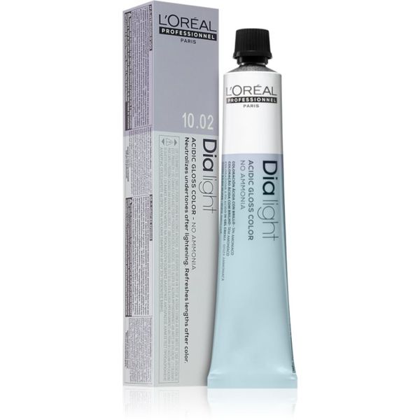 L’Oréal Professionnel L’Oréal Professionnel Dia Light trajna boja za kosu bez amonijaka nijansa 10.02 50 ml