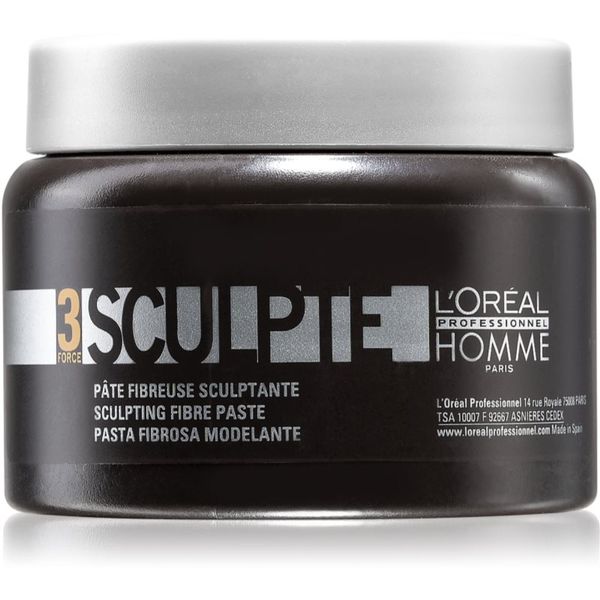 L’Oréal Professionnel L’Oréal Professionnel Homme 3 Force Sculpte pasta za modeling srednje učvršćenje 150 ml