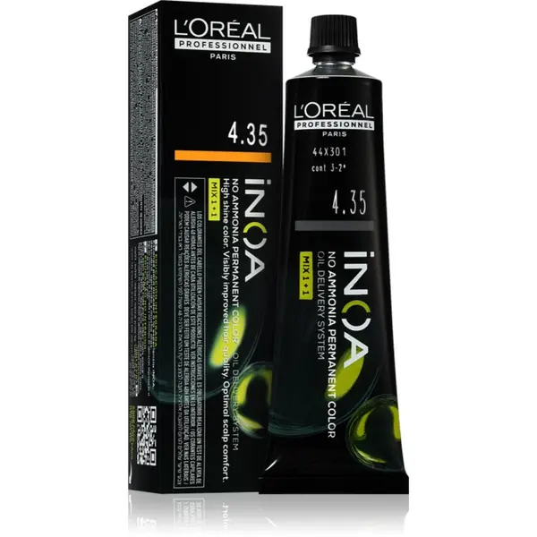L’Oréal Professionnel L’Oréal Professionnel Inoa trajna boja za kosu bez amonijaka nijansa 4.35 60 ml