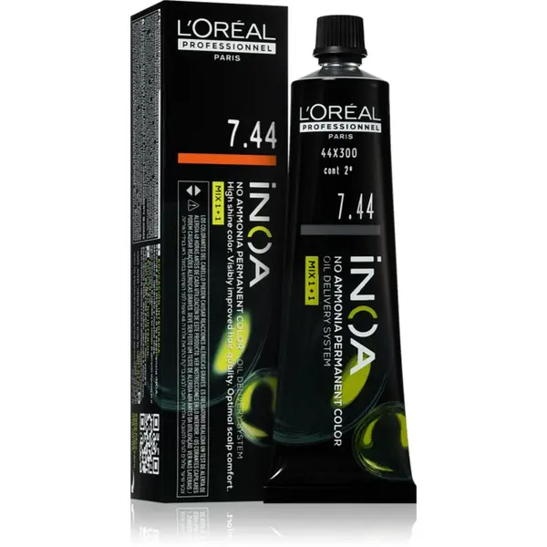 L’Oréal Professionnel L’Oréal Professionnel Inoa trajna boja za kosu bez amonijaka nijansa 7.44 60 ml