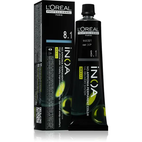 L’Oréal Professionnel L’Oréal Professionnel Inoa trajna boja za kosu bez amonijaka nijansa 8.1 60 ml