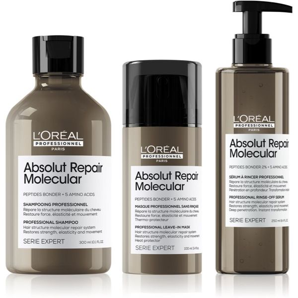 L’Oréal Professionnel L’Oréal Professionnel Serie Expert Absolut Repair Molecular ekonomično pakiranje (za oštećenu kosu)