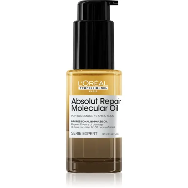 L’Oréal Professionnel L’Oréal Professionnel Serie Expert Absolut Repair Molecular hranjivo ulje za kosu za oštećenu kosu 30 ml