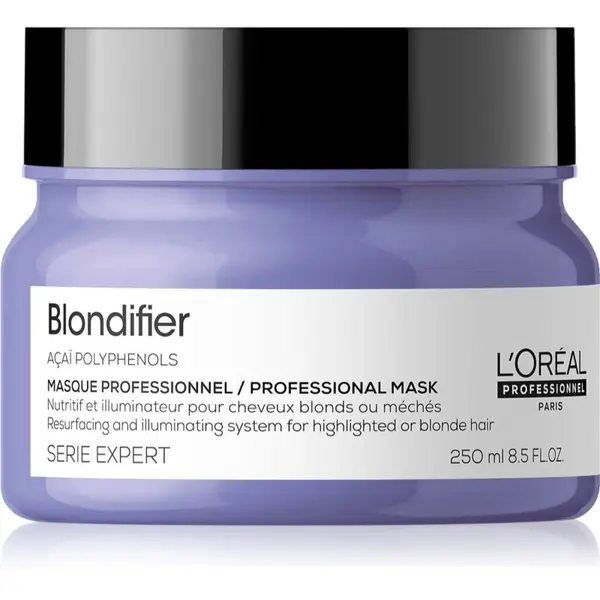 L’Oréal Professionnel L’Oréal Professionnel Serie Expert Blondifier regenerirajuća maska za plavu i kosu s pramenovima 250 ml
