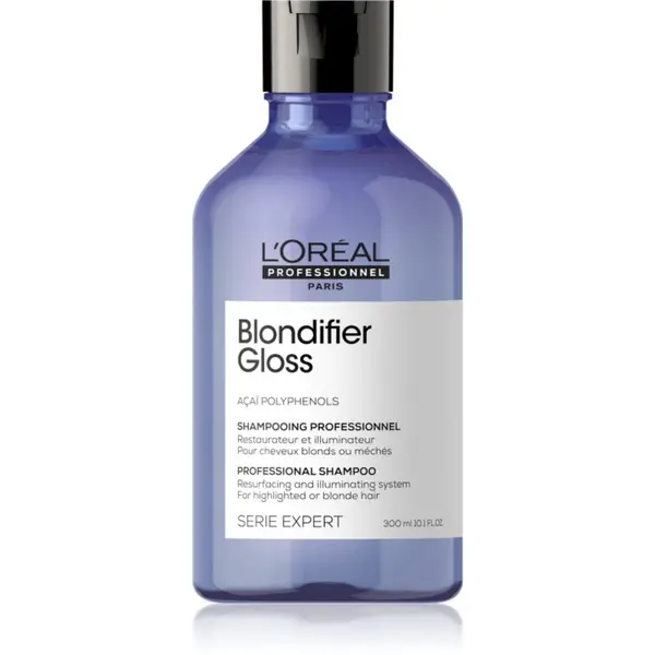 L’Oréal Professionnel L’Oréal Professionnel Serie Expert Blondifier regenerirajući šampon za poljepšanje kose za posvijetljenu, hladno plavu kosu s pramenovima 300 ml