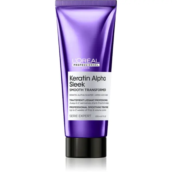 L’Oréal Professionnel L’Oréal Professionnel Serie Expert Keratin Alpha Sleek kura za kosu za glatke frizure 200 ml